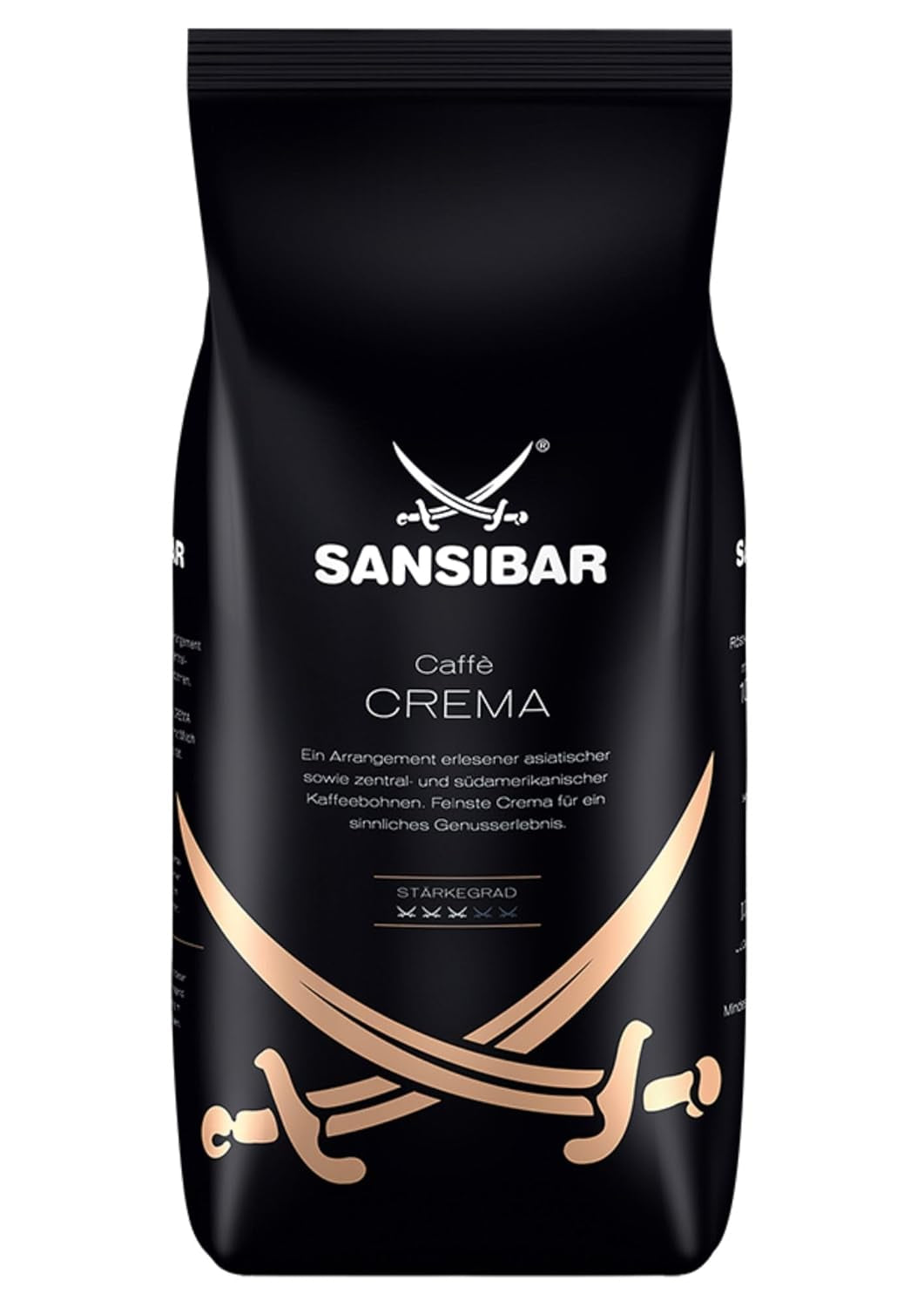 Caffè in grani interi Caffè Crema, 1 kg, 1 confezione (1 x 1 kg)