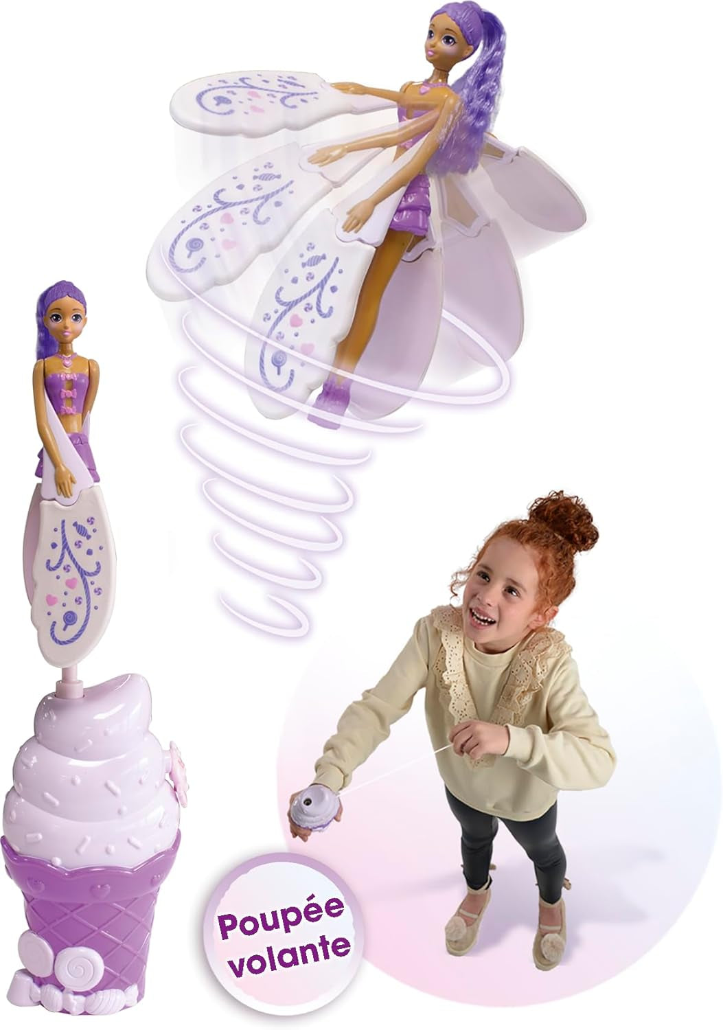 Sky Dancers - Purplelicious - Lansay, 30002, Non applicabile