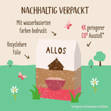 Porridge Allos di fichi e lamponi non zuccherato | Porridge senza zucchero | Muesli biologico | Muesli alla frutta | Farina d'avena | Porridge a colazione | Cereali per la colazione | Vegano | Confezione da 6 (6 x 500 g)