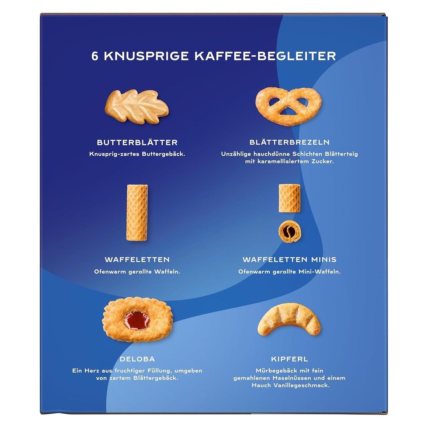 Bahlsen Caroline Collection - Confezione da 1 - Mix di biscotti e wafer (10 x 161 g/ 1610 g)