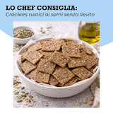 Organic Omega Seed Mix 3 kg (miscela di semi di zucca, girasole e lino), una miscela di 3 semi oleosi interi crudi, ricchi di proteine, fibre e acidi grassi omega-3