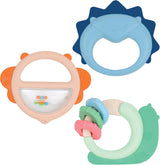 LUDI - Planet Bell - Giocattolo per bebè - A partire da 3 mesi - Colori vivaci, texture diverse e forma originale - Promuove la motricità fine e la destrezza Bebe Naty Shop Trio Bell Toy