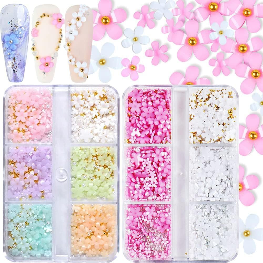 GZMAYUEN 920 pezzi perle per unghie con retro piatto oro argento per unghie, perle per unghie beige bianco Halbrunde, piccole perle con retro piatto Halbrunde per decorazioni per nail art fai da te