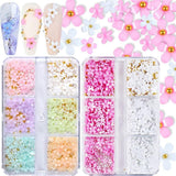 GZMAYUEN 920 pezzi perle per unghie con retro piatto oro argento per unghie, perle per unghie beige bianco Halbrunde, piccole perle con retro piatto Halbrunde per decorazioni per nail art fai da te