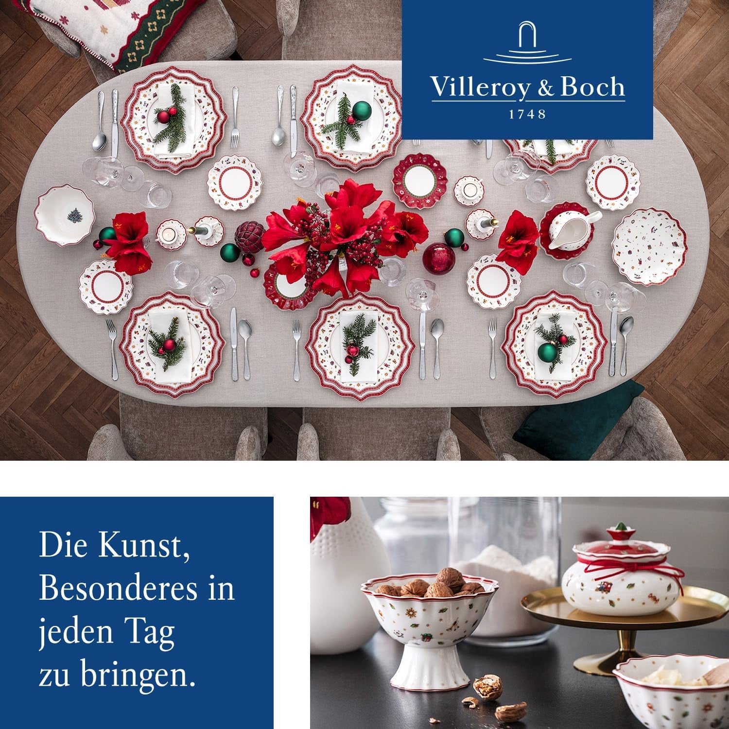 Villeroy & Boch Toys Delight Royal Scaffale classico, espositore decorativo a più livelli per biscotti, pasticcini e piccole porzioni di torta, porcellana Premium, bianco