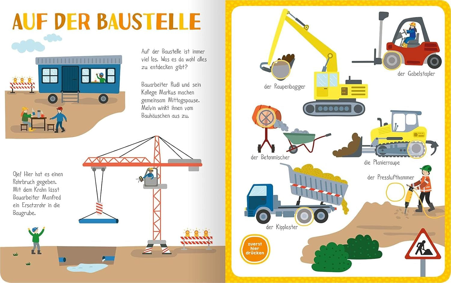 Il mio libro da colorare con suoni - Veicoli: con oltre 40 suoni | Libro sonoro di alta qualità con suoni realistici dei veicoli per bambini dai 24 mesi in su Baby Toys Naty Shop