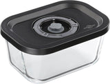 Set sottovuoto Küchenprofi EASYFRESH | Set di 7 pezzi | 1x pompa per vuoto elettrica, 1x vaso per sottovuoto S, M e L, 3x sacchetti per sottovuoto 22x21 cm | vetro borosilicato, plastica di alta qualità | preparazione e conservazione Contenitori per conservazione alimenti Naty Shop Contenitore sottovuoto S