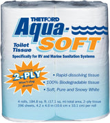 03300 Carta igienica Aqua-Soft, 2 strati, 4 rotoli