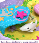 Polly Pocket Bara Avvolgente Borsa a Conchiglia Subacquea 2 Bambole 1 Sottomarino Polly Pocket Sirena Giocattolo 4 Anni Giocattolo GNH11 Naty Shop Bambole
