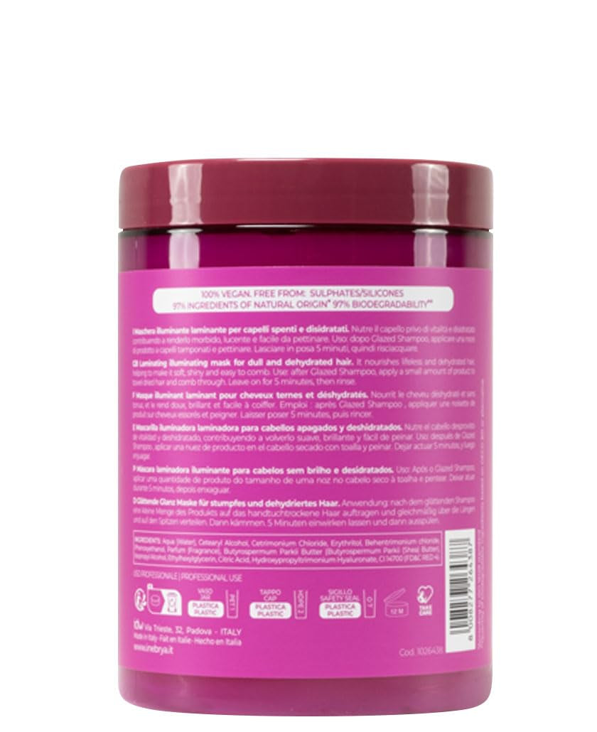 Maschera schiarente smaltata Shecare per capelli opachi e disidratati Maschera per capelli Naty Shop