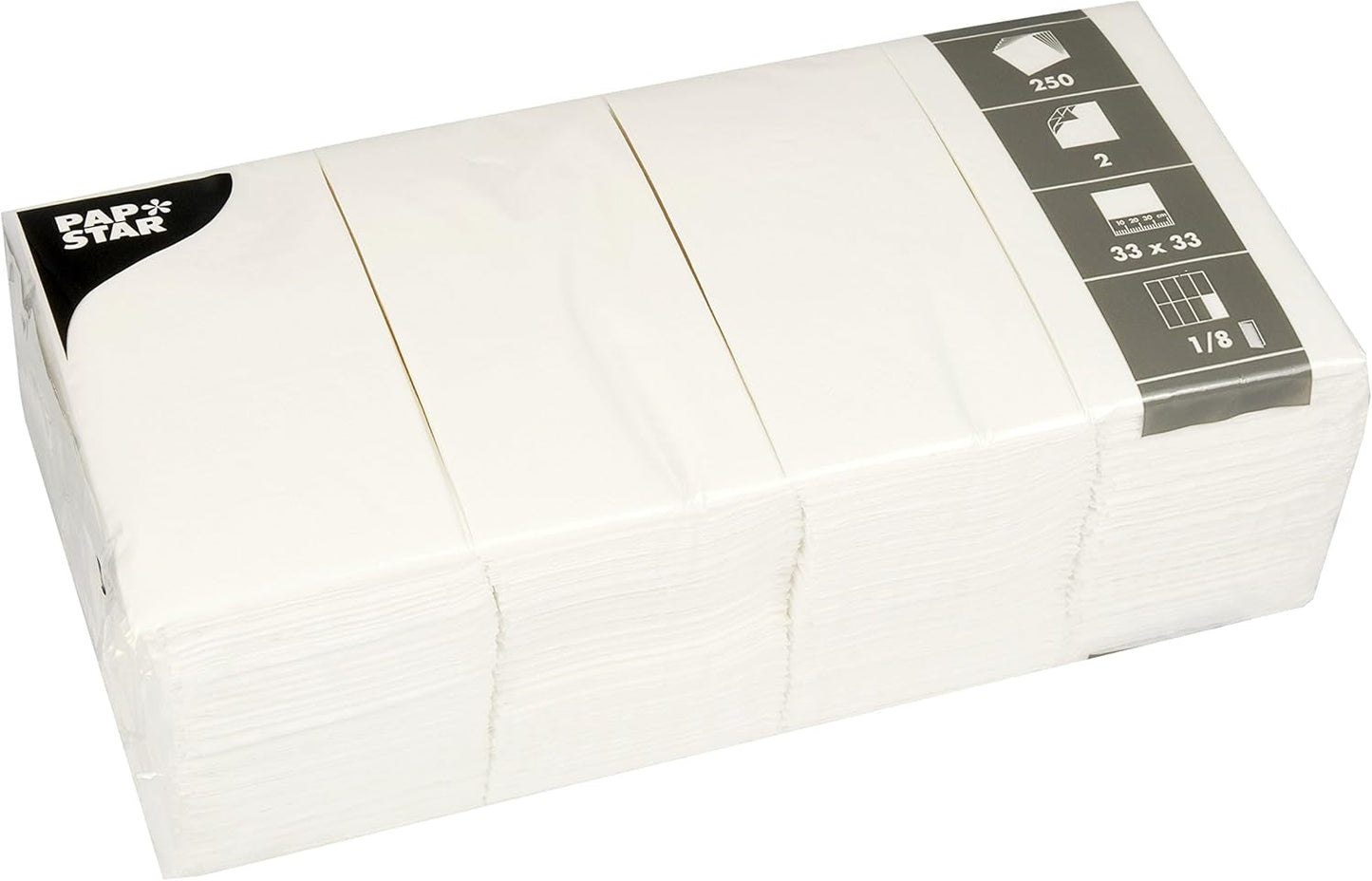 PAPSTAR 82552 PAPSTAR Serv. Bianco 1/8 volte
