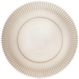 elho Vibes Fold Bowl 25 - Vasi da fiori per interni - 100% plastica riciclata - Ø 24,9 x H 12,1 cm - Bianco/Lino bianco