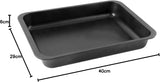 Zenker Ofenbackform (40 X 6 X 29 Cm) SPECIAL COTTURA, Rechteckige Ofenform Mit Antihaftbebeschichtung, Backform Mit Extra Hohem Rand (Farbe: Schwarz), Menge: 1 Stück Stampi e vassoi per cuocere Naty Shop