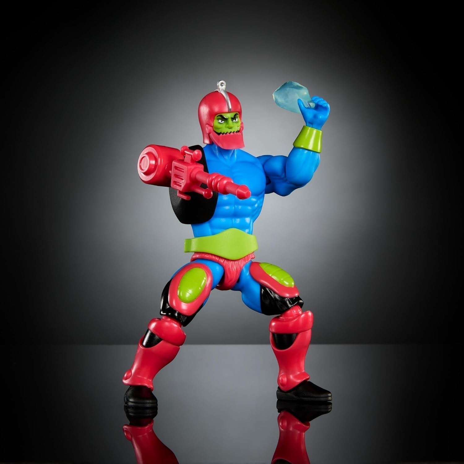 Figura da collezione Trap Jaw di Masters of the Universe Origins, ca. Grande popolare giocattolo del cattivo MOTU da 14 cm con 16 giunti mobili e accessori, HYD41, [Multicolore] Action Figure Naty Shop