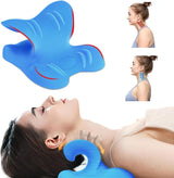 Barella per collo 2.0, Cloudy Neck Barella per collo Lefaya Vincitore del test ortopedico Barella per collo per alleviare il dolore al collo Gobba per collo Premium Cloud corregge la postura (Blu) Cuscini ortopedici cervicali Naty Shop Titolo predefinito