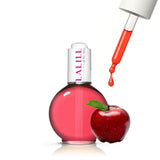 LALILL Olio per cuticole per unghie 75Ml - Himbeere Nagelpflegeöl - Nagelöl Pflege Für Nägel Nagelhaut - SPA Maniküre Naildesign Hände - Vegan - Con pipetta