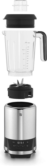 WMF Kult Pro Multifunktionsmixer Hochleistungsmixer, 30.000 U/Min, Smoothie Maker, Standmixer, Ice-Crush Funktion, 4 Mixbehälter Inkl. Togo-Verschluss Cucina Naty Shop