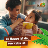 Cioccolato al latte Kaba con crema alla fragola, barretta di cioccolato ripiena, barretta da 90 g, cioccolato che si scioglie in bocca con crema fruttata alla fragola e gusto originale Kaba (confezione da 2)