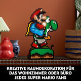LEGO Super Mario World: set da collezione Mario e Yoshi Nintendo, pixel figure, modello da costruire ed esporre, decorazioni per la casa e oggetti da collezione, kit modello e regalo per fan adulti 71438 Set da costruzione Acquista il negozio LEGO