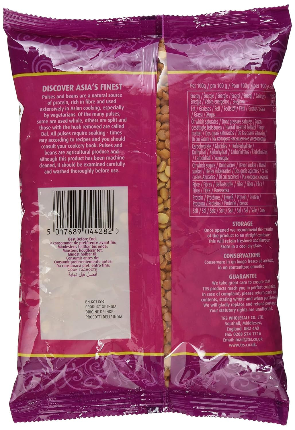 TRS - Ceci (Chana Dal) - (1 x 1 kg)