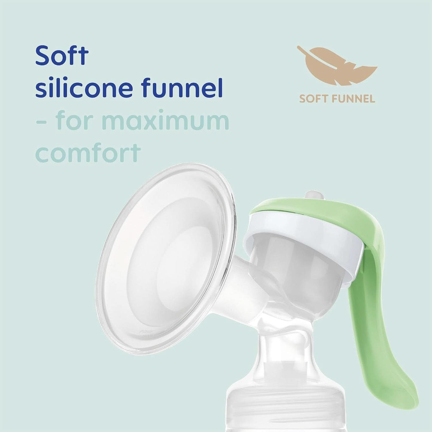 Tiralatte manuale MAM - tiralatte comodo e compatto per il latte materno che include 1 biberon anti-coliche MAM Easy Start Accessori Alimentazione e Allattamento Bebe Naty Shop