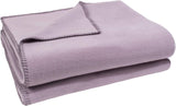 Coperta Zoeppritz colore: Rosso, Realizzata in 65% Poliestere, 35% Viscosa, Misura: 160X200 Cm, 103291-235-160X200 Zoeppritz Letti e Piumini dal 1828 405 Lavanda pallido 160X200 Cm