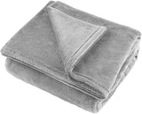 Coperta in pile Teesa 200X220 cm grigia TSA8902-1 Teesa Letti e coperte