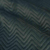 Tenda Box Cuscino Decorativo LxP 45X45 Cm Verde Jacquard "Greta" Con Design A Spina Di Pesce Facile Da Curare Chiusura Con Cerniera Imbottitura Morbida 320G - Varietà Di Colori, 2023510 Cuscini Da Viaggio Naty Shop