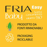 Salviette umidificate Easy Baby con Aloe Vera ed Estratto di Miele Idratante per la Pelle, Dermatologicamente Testate, Confezione da 330 Salviette