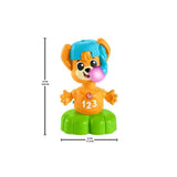 Fisher-Price Sync Squad giocattolo contatore volpe, giocattolo per neonati e bambini piccoli con musica e luci interattive, da 9 mesi, versione francese, HYK94 Jucarii Bebe Naty Shop