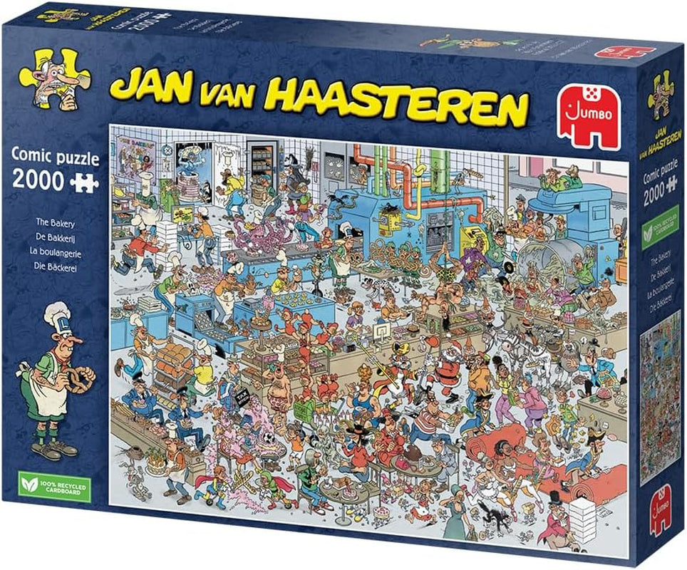 Jan Van Haasteren, The Bakery, puzzle 2000 pezzi per adulti Puzzle Naty Shop