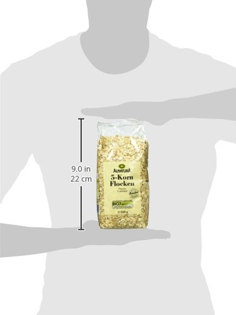Bio 5-Kornflocken, 500G Cereali Naty Shop