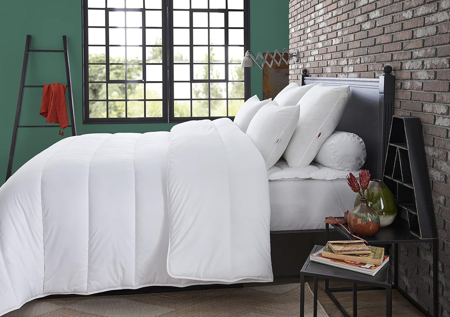 DODO Piumino Couette Arizona, leggero, poliestere, bianco, 140/200 Piumini e trapunte Naty Shop