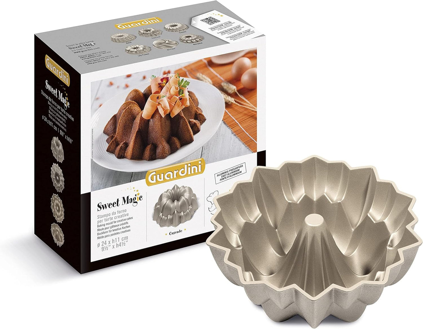 Sweet Magic Backform, Stampi Stahl e teglie da forno Naty Shop Cascade