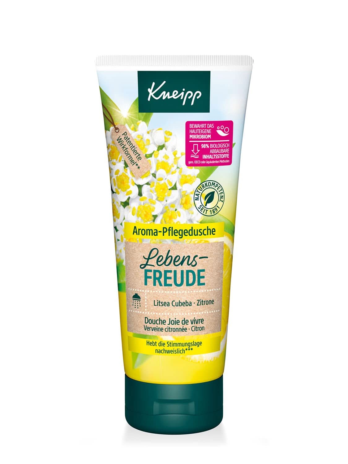 Kneipp Aroma, gel doccia idratante, 200 ml Doccia e bagno Naty Shop 200 ml