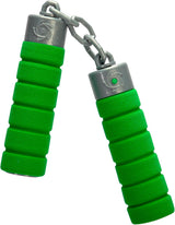 Successivo Ninja Nunchaku, suono, manico avvolto in morbido materiale, 13cm, gioco di ruolo, da 3 anni, verde Action figures Naty Shop