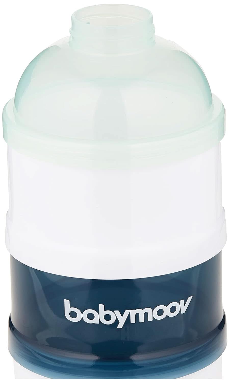 Babymoov Milchpulver-Portionierer, Arctic Blue, 4 Fächer Accessori Alimentazione e Allattamento Bebe Naty Shop