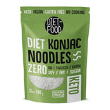 Tagliatelle Shirataki dietetiche | Tagliatelle Konjac a basso contenuto di carboidrati | 200 grammi di tagliatelle dietetiche solubili in acqua vegane a basso contenuto calorico, senza grassi, senza soia, senza glutine