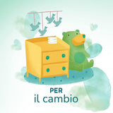 Salviettine Pampers Acqua Pura 468 salviette (confezione da 3) - 99% acqua, 100% cotone, 0% plastica, alcool e parabeni - Salviette detergenti ideali per pelli sensibili, umide, senza ingredienti aggiunti