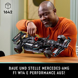LEGO Technic Mercedes-Amg F1 W14 E Performance Set per adulti, modello in scala di auto da corsa, oggetti da collezione per la casa o l'ufficio, regali di Formula 1 per uomini e donne 42171 Set di costruzione Besuche den LEGO-Store