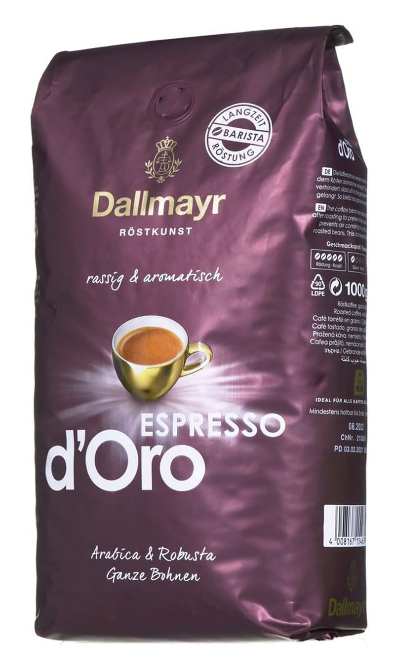 Espresso d'Oro in grani interi 8x 1000g (8000g) - caffè dal gusto deciso