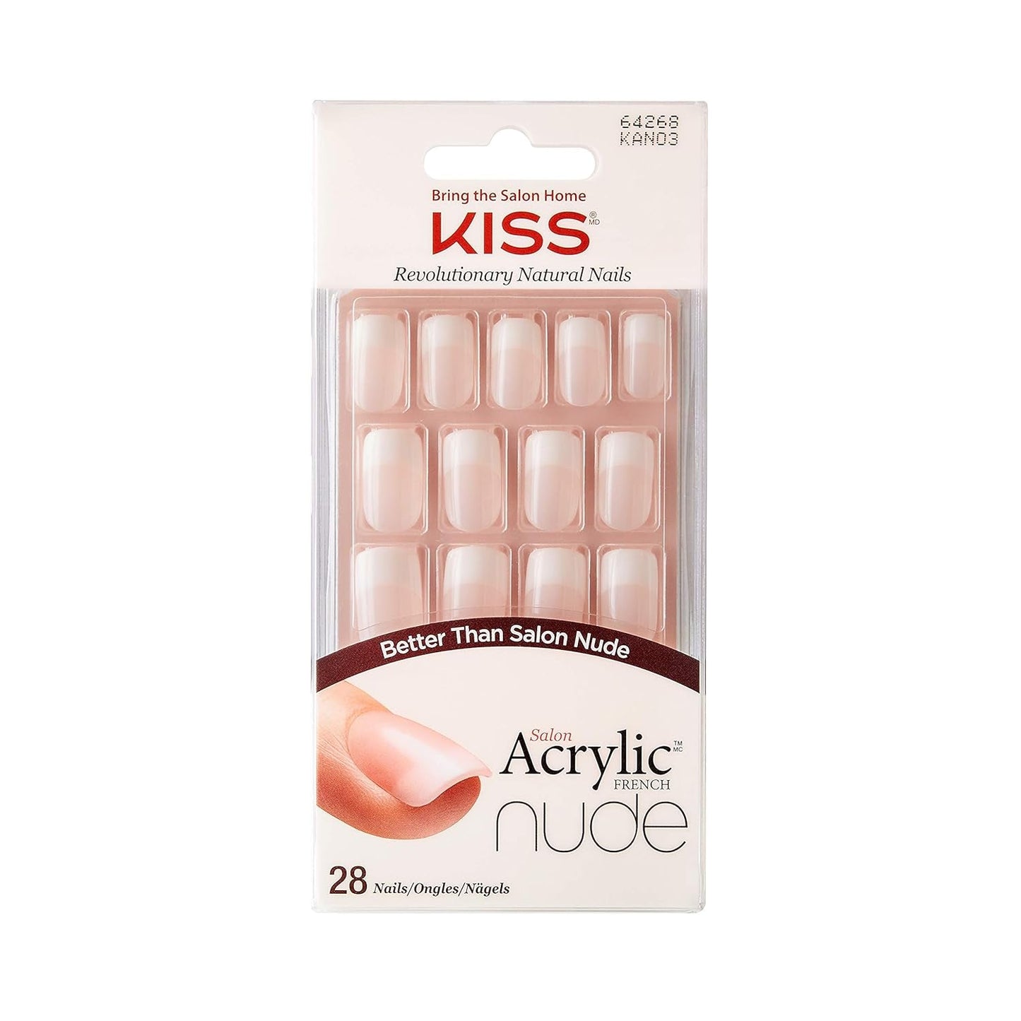 Kiss Nude Nails Cashmere & Nude Nails Unghie stupende