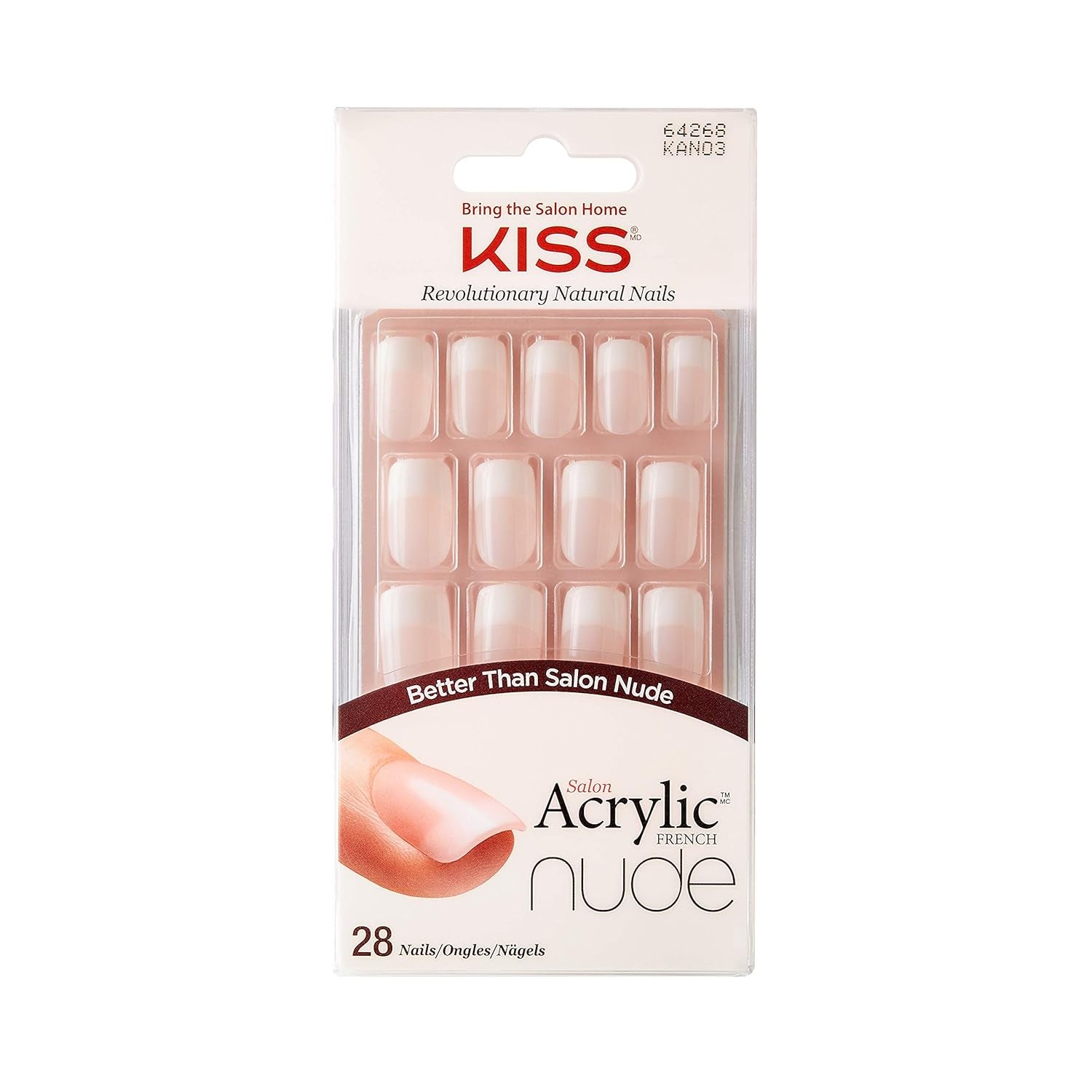 Kiss Nude Nails Cashmere & Nude Nails Unghie stupende