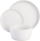 Servizio stoviglie Sofia Coupe, servizio per 4 (12 pezzi), bianco a pois
