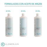 Crema per capelli con ossigeno. Ultra-crema ossidante per capelli. Tintura permanente per capelli. vegano. Tintura per capelli - 1000 ml (20 vol., 6%) Tintura per capelli Naty Shop