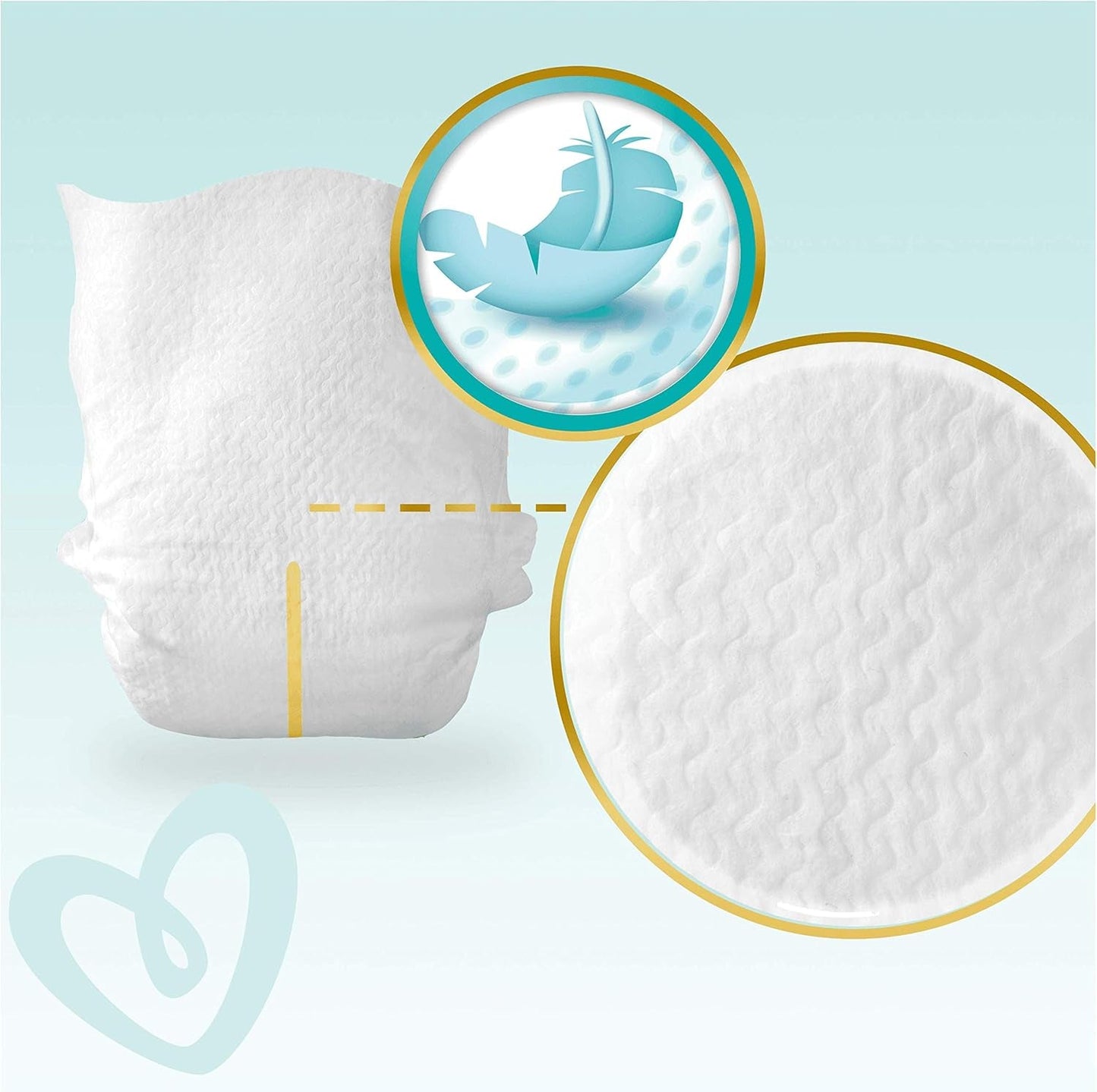 Pannolini Pampers Premium Protection New Baby, taglia 1 (neonato), 22 pezzi