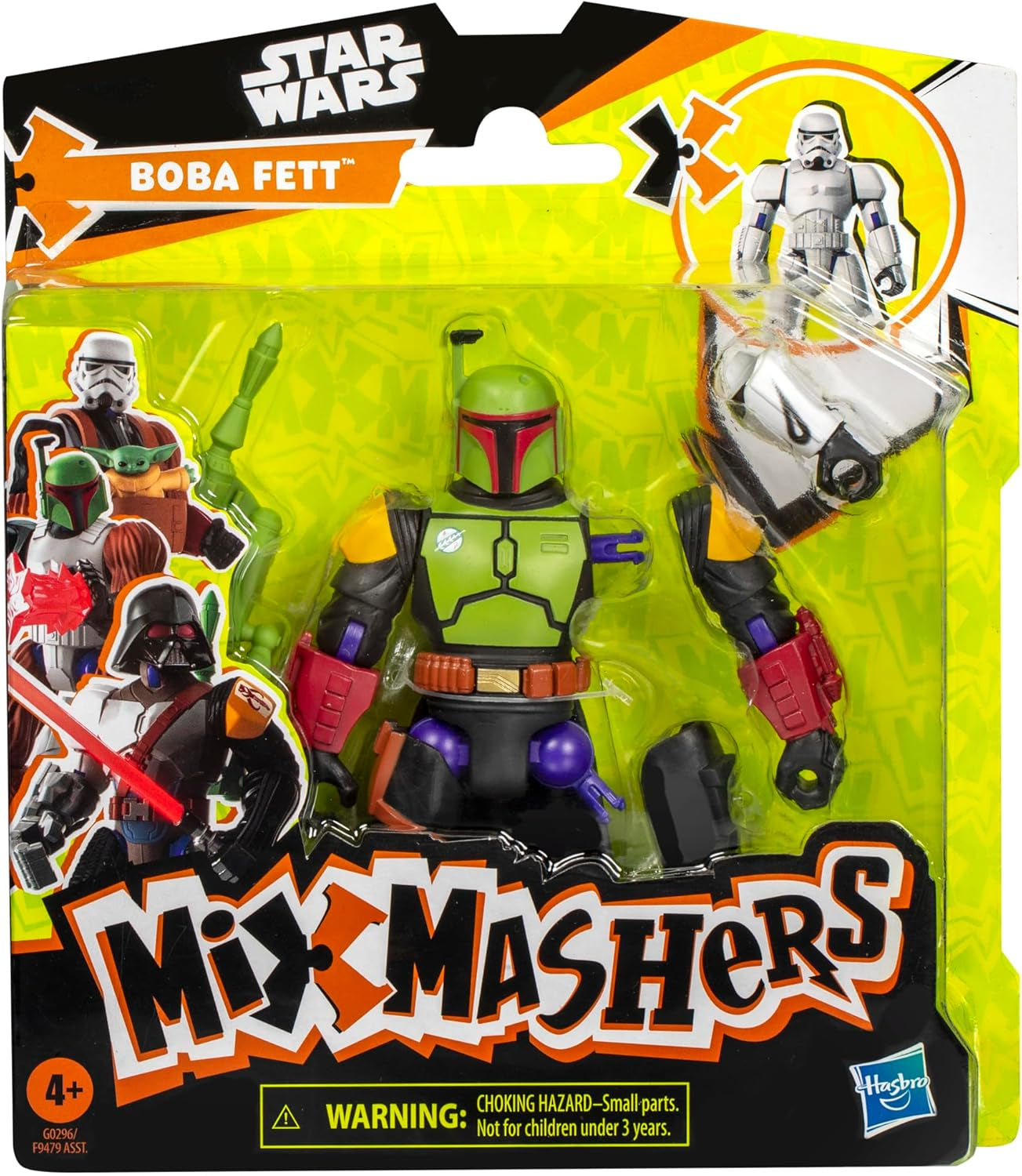 Star Wars Mixmashers Boba Fett Action figure e accessori mix-and-match personalizzabili Action figures Naty Shop
