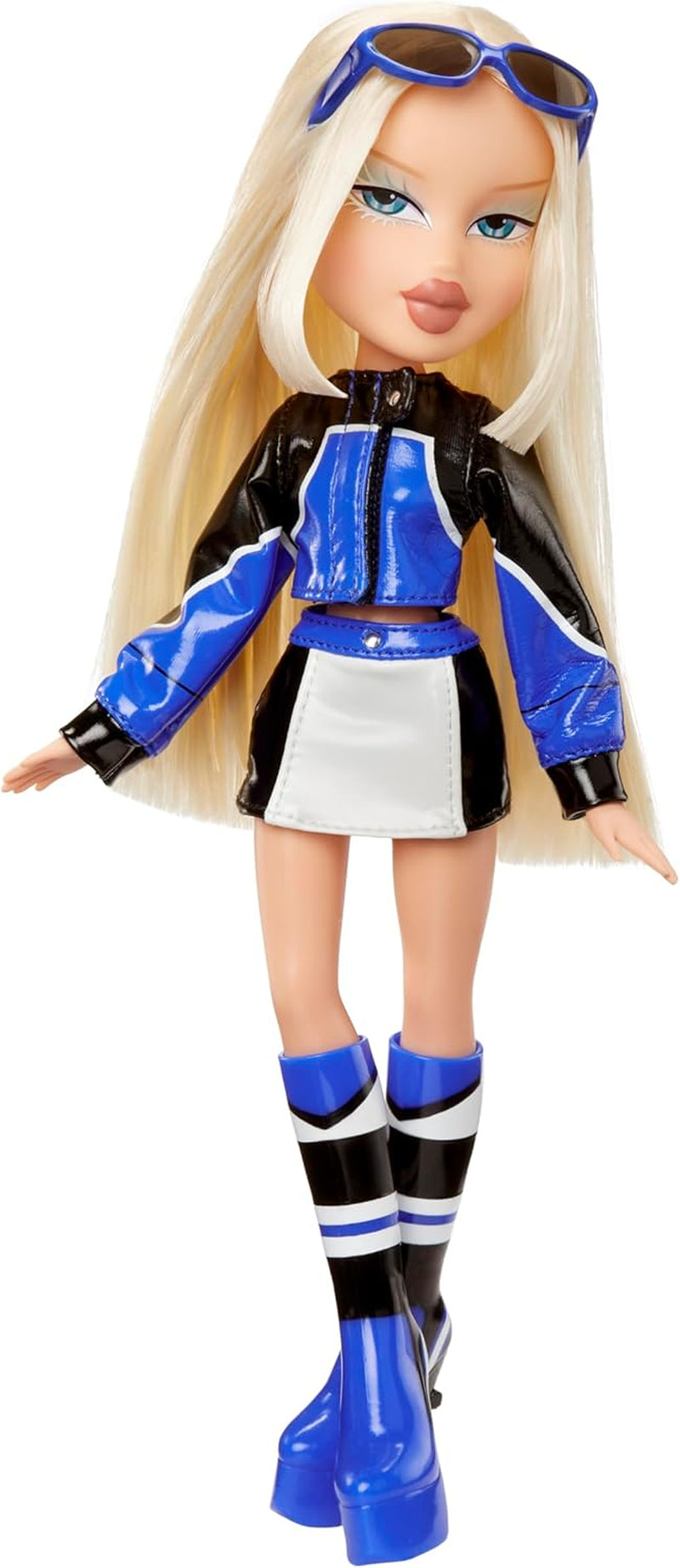 Bratz Scorchin' Cloe - Include 1 bambola alla moda con vestito e accessori, bambole ispirate agli sport motoristici, simpatico giocattolo per ragazze
