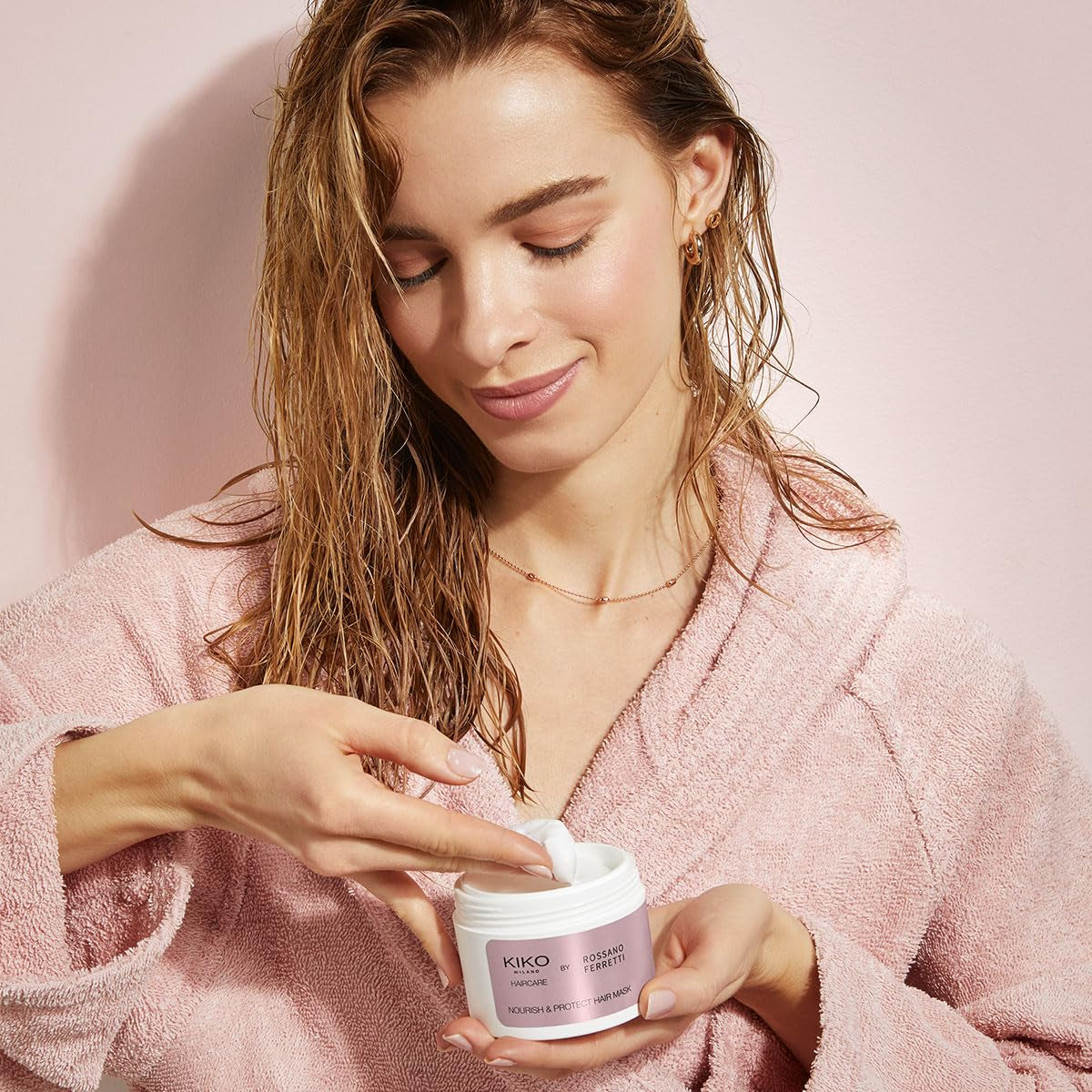 KIKO Milano Nourish & Protect Maschera per capelli, Maschera per capelli nutriente e riparatrice Naty Shop maschera per capelli