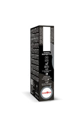 Gimoka Kaffeekapseln Espresso Ristretto, Intensität 11/13-100 Kapsel aus Aluminium - Compatibile con Nespresso* Haushalts-Espressomaschinen - 100 Stück (10 x 10 Getränke) - Hergestellt in Italien